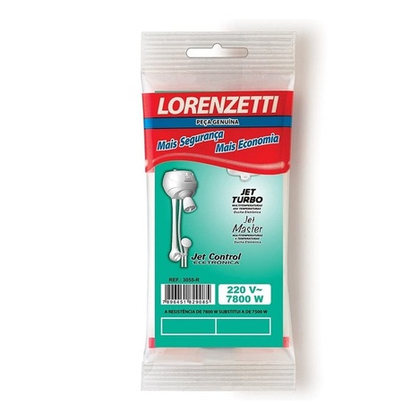 Resistência Lorenzetti para Ducha Jet Control 3055-R 7800w 220v