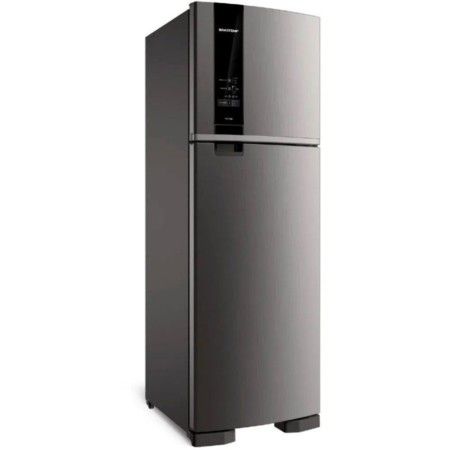 Geladeira/Refrigerador Brastemp BRM54JK Frost Free Duplex 400 Litros Inox com Freeze Control  220v