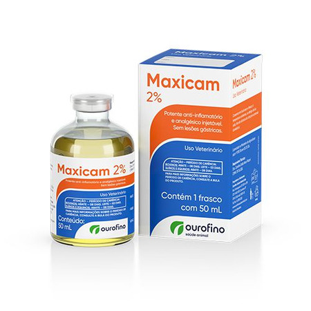 Maxicam 2% Injetável Ourofino 50ml