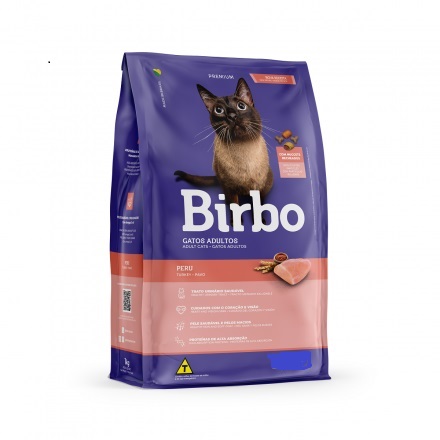 Ração Birbo Premium Gato Sabor Peru 15kg