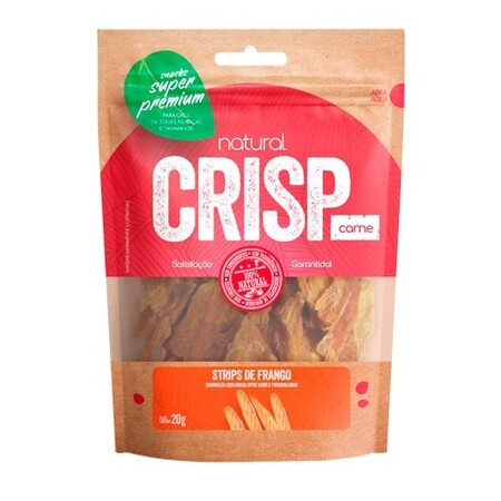 Snack Natural Crisp Frango para Cães 20g