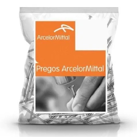 Prego Arcelor 25x72 1kg com Cabeça