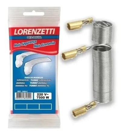 Resistência Lorenzetti para Ducha Duo Shower 3060-C 7500w 220v