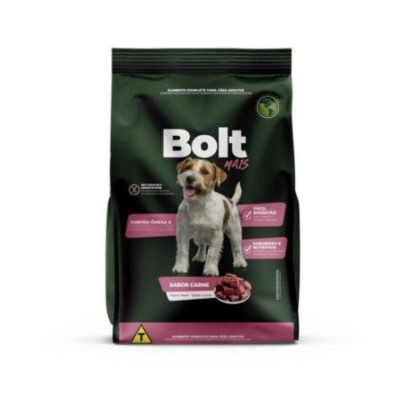 Ração Bolt para Cães Adultos Mais Sabor Carne 15kg
