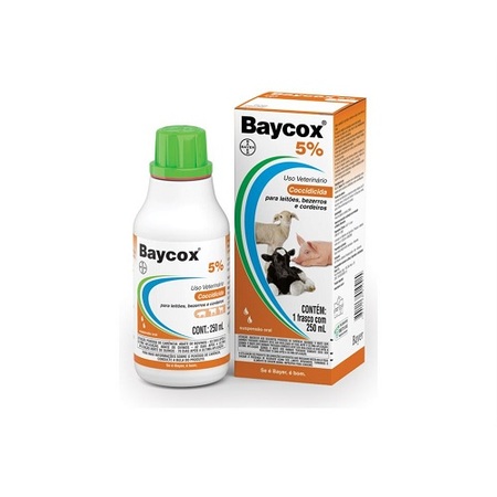 Baycox Ruminantes Suspensão 5% Bayer 250ml