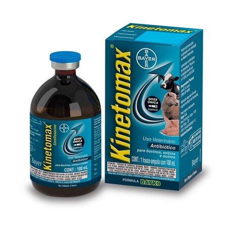 Kinetomax Bayer 100ml Intramuscular por via Endovenosa ou Subcutânea
