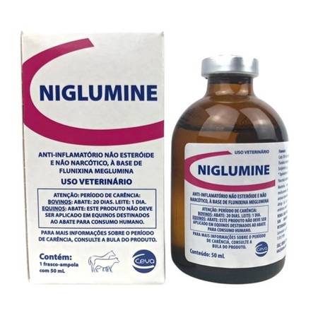 Niglumine Ceva 50ml Intramuscular ou Intravenosa