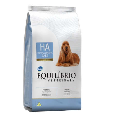 Ração Equilíbrio Veterinary Hypoallergenic para Cães Adultos 7,5kg