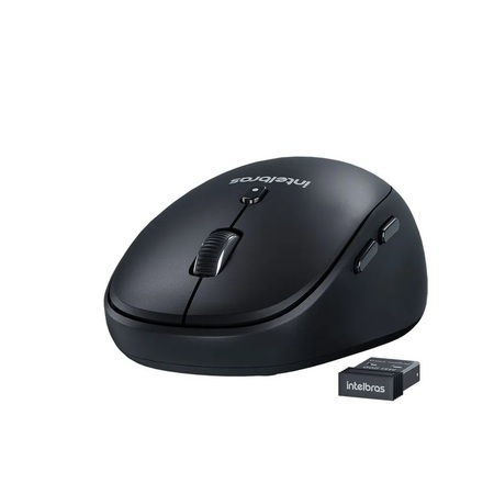 Mouse Intelbras sem Fio MSI200 Preto
