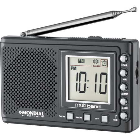 Rádio Portátil Mondial Multi Band 1w RP-04