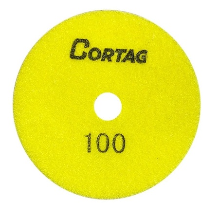 Disco Diamantado Cortag para Polimento Seco/Úmido G100 100mm