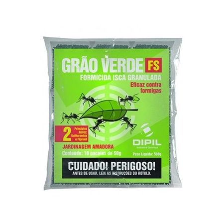 Formicida Isca Granulada Grão Verde 500g