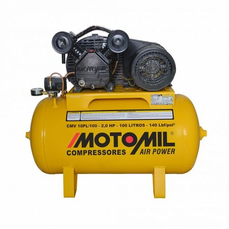 Compressor Profissional Leve Motomil CMV-10PL/100A 220v