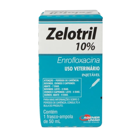 Zelotril 10% Injetável Agener 50ml