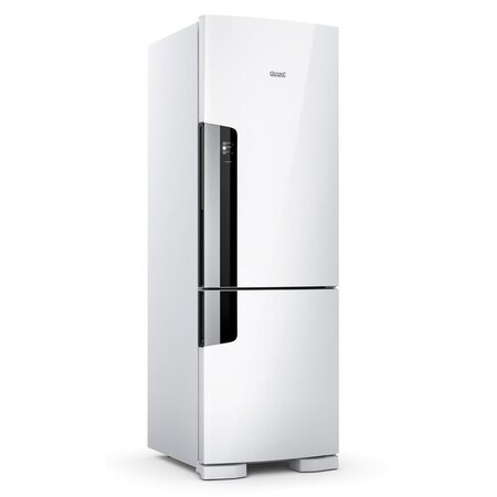 Geladeira/Refrigerador Consul CRE44AB Frost Free Duplex 397 Litros Branca com Freezer Embaixo 220v