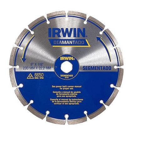 Disco Diamantado Irwin Segmentado 230x22mm 8948