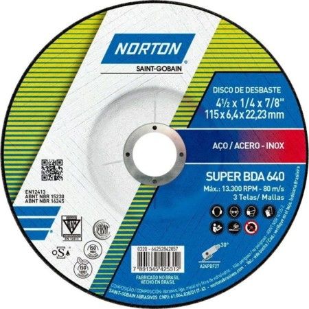 Disco de Desbaste Norton BDA 640 115x6,4x22,23mm 66252842857