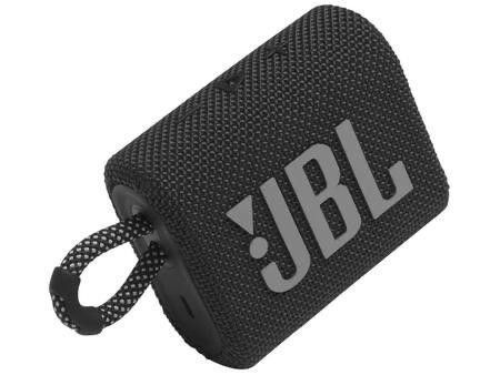 Caixa de som JBL GO3 Bluetooth Preta