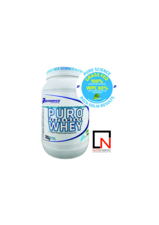 Pure Whey Protein Concentrado 900G Natural - Performance
