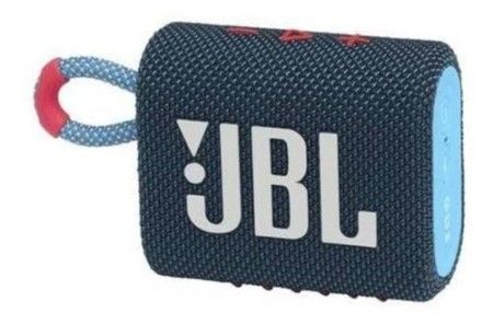 Caixa de som JBL GO3 Bluetooth Azul