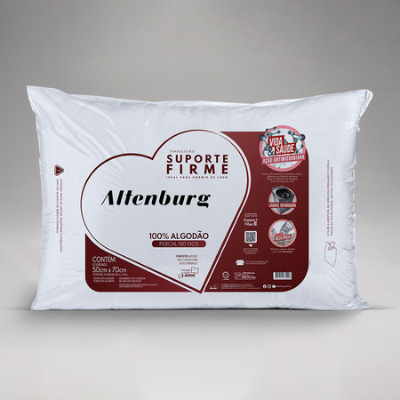 Travesseiro Altenburg Suporte Firme - 50cm x 70cm