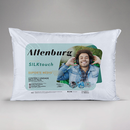 Travesseiro Altenburg Silk Touch - 50cm x 70cm