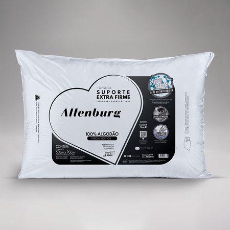 Travesseiro Altenburg Suporte Extra Firme - 50cm x 70cm