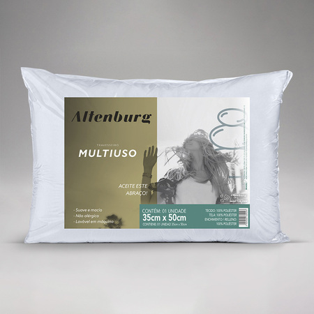 Travesseiro Altenburg Multiuso - 35cm x 50cm