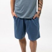 Molde Bermuda De Pijama Com Elástico Rebatido - Masculino