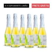 Kit 6 Frisantes de Kombucha Não-Alcoólicos Limão Siciliano e Hortelã Kit 6 Frisantes de Kombucha Não-Alcoólicos Limão Siciliano e Hortelã