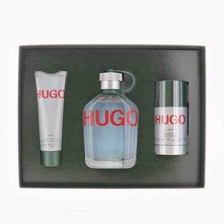 Kit de Perfume Masculino Hugo Men Hugo Boss - Eau de Toilette + Gel de Banho + Desodorante