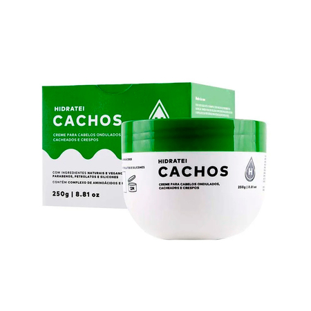 Hidratei Cachos - Creme Capilar Multifuncional 250g