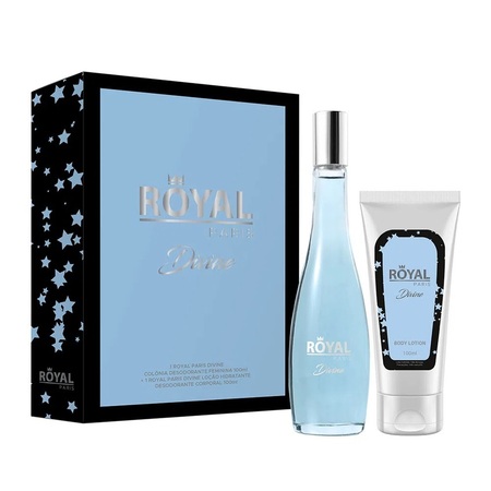 Royal Paris Divine Deo Colônia - Kit de Perfume Feminino