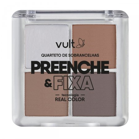 Vult Preenche & Fixa - Quarteto de Sombras para Sobrancelhas 5g
