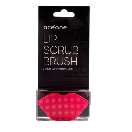 Océane Lip Scrub Brush Rosa - Esponja Esfoliante Labial