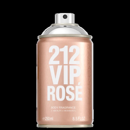 212 VIP Rosé Carolina Herrera - Body Spray Feminino 250ml