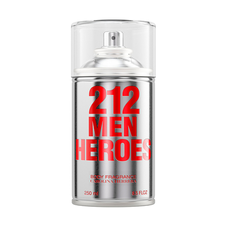 212 Heroes for Him Body Spray Carolina Herrera - Perfume para o Corpo 250ml