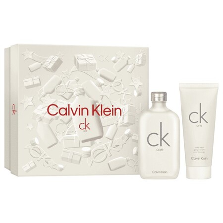 Kit de Perfume Unissex CK One Calvin Klein - Eau de Toilette 100ml + Loção de Banho 100ml