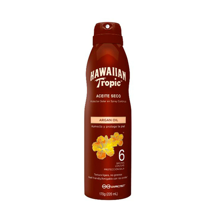 Argan Oil Spray Hawaiian Tropic - Protetor Solar Corporal