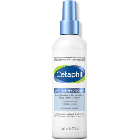 Hidratante corporal Spray Cetaphil Optimal Hydration sérum 207ml