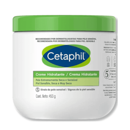 Gel Creme Hidratante Cetaphil pele extremamente sensivel e seca 453g