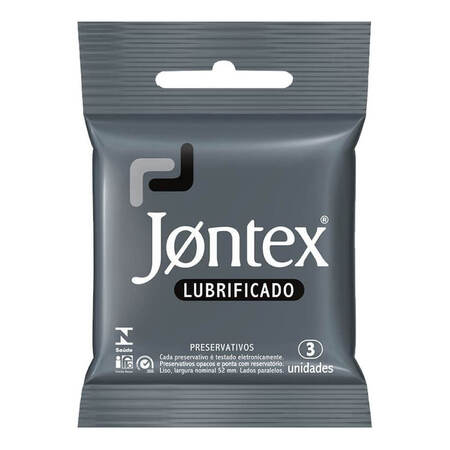 PRES. JONTEX LUBRIFICADO C/3
