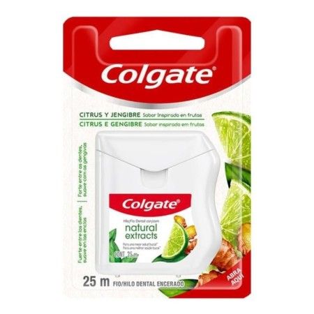 FIO DENTAL COLGATE NATURAL EXTRACTS 25M CARVAO