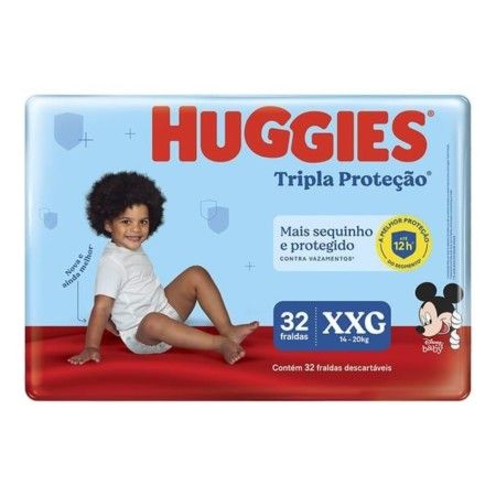 FR.HUGGIES TRI.PROT. MEGA XXG C/32