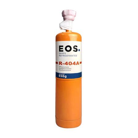 Gás Refriger R404a EOS Cilindro de 650g c/ Válvula e Manopla Gás Refriger R404a EOS Cilindro de 650g c/ Válvula e Manopla