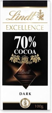 CHOCOLATE DARK 70% EXCELLENCE 100G LINDT