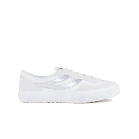 2750 REVOLLEY LEATHER SUEDE WHITE/SILVER