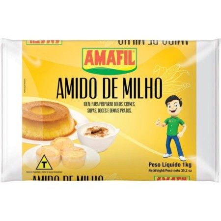 AMIDO DE MILHO AMAFIL 1KG