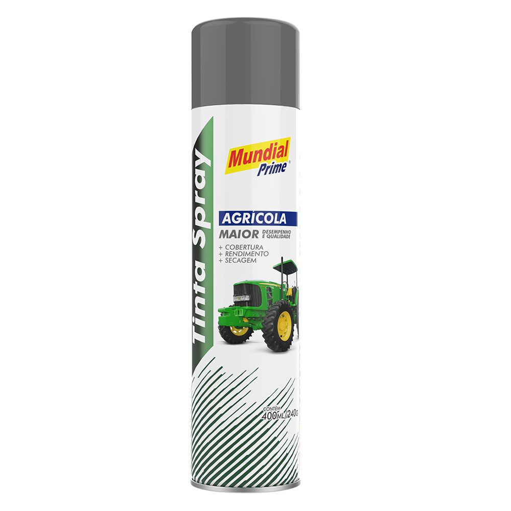 TINTA SPRAY 400ML  AGRICOLA M.PRIME CINZA KUHN