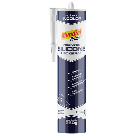 ADES SILICONE ACETICO 260G MP INCOLOR